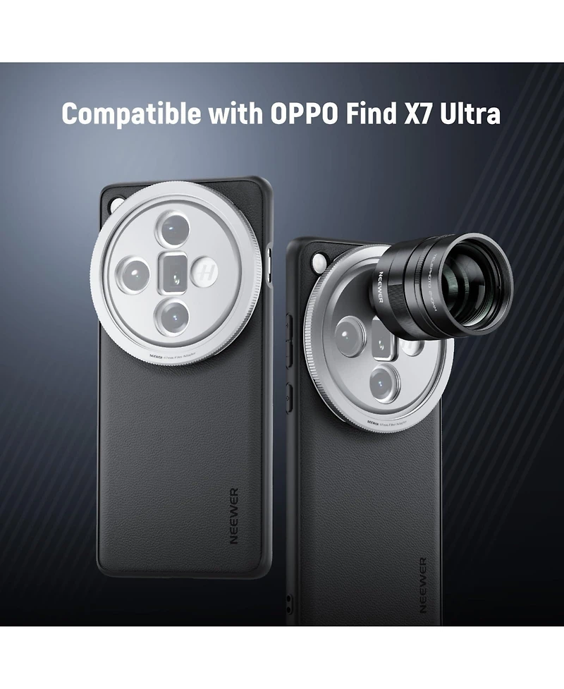Neewer PA116 Camera Lens Accessory for Oppo Find X7 Ultra