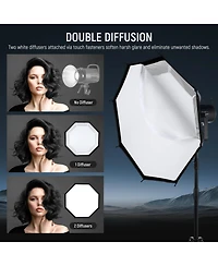 Neewer NS65P Softbox for Aputure 120d Godox SL60,Q4 AS600B CB300B