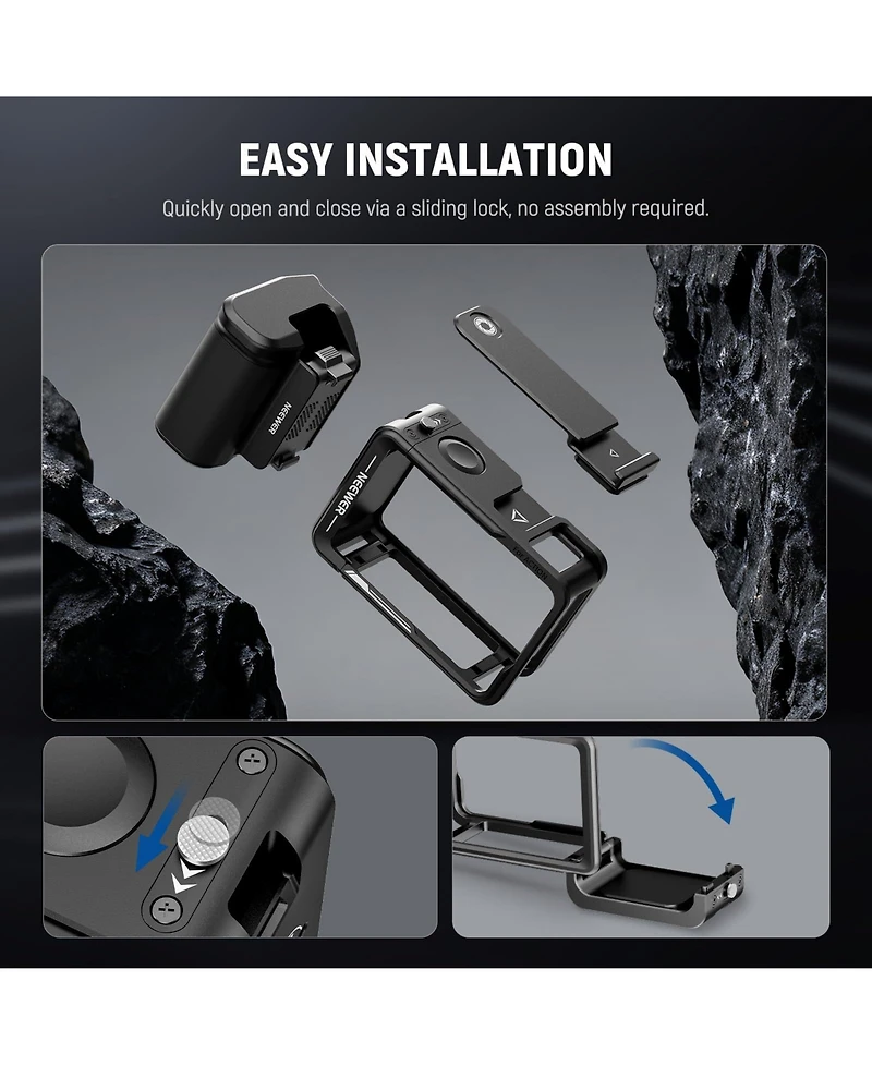 Neewer AC014 Camera Mounting Accessory for select Dji Osmo Action models