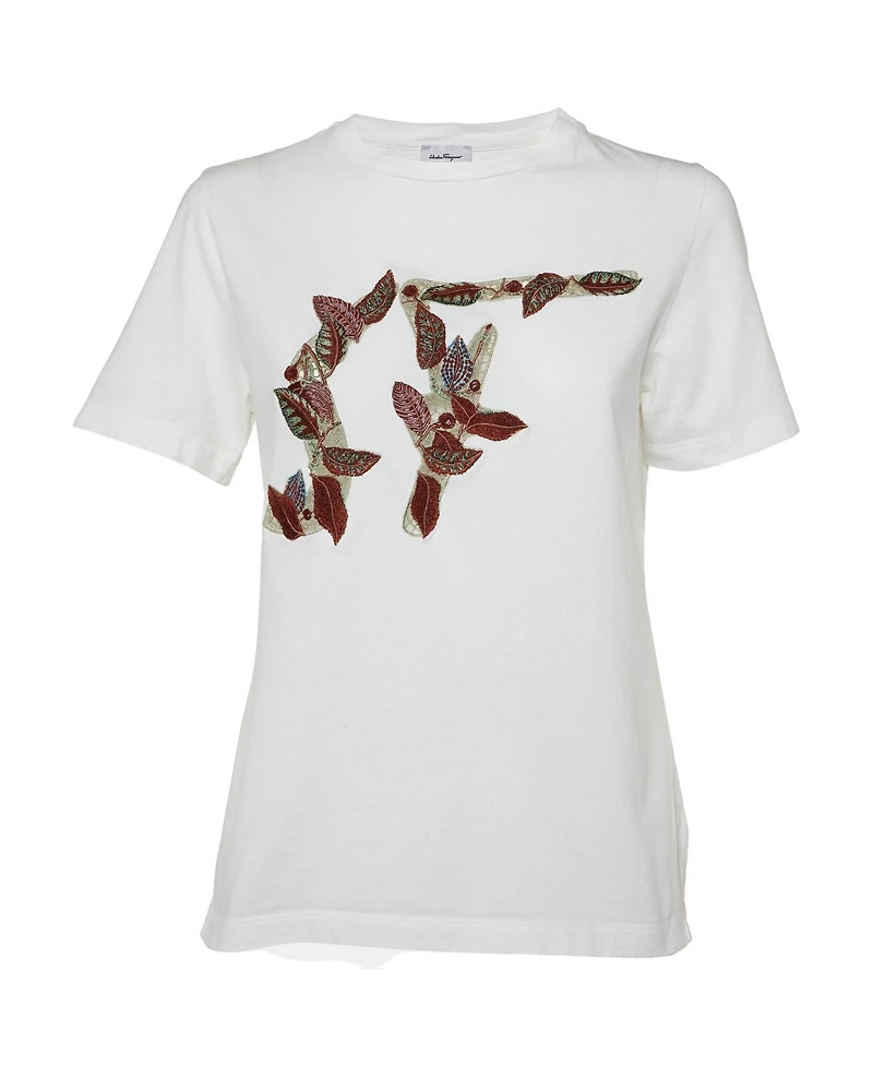 Pre-Owned Salvatore Ferragamo Women's Cotton Top
