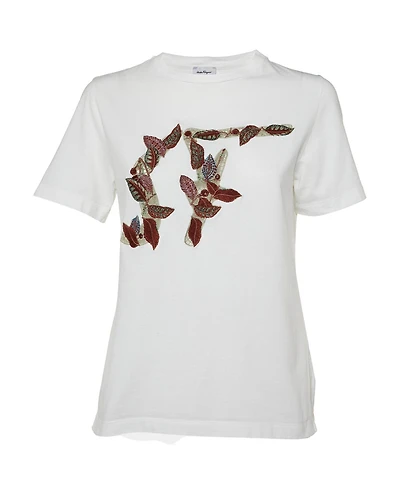 Pre-Owned Salvatore Ferragamo Women's Cotton Top