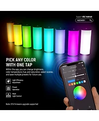 Neewer TL97C Led Video Light with 2500mAh, 2500K8500K, Cri 97
