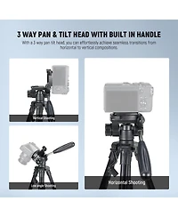 Neewer TP02 Camera Tripod with 13.2lb