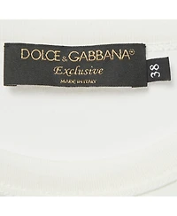 Pre-Owned Dolce & Gabbana Women's Pre-Owned Dolce and Gabbana Moscow Graphic Print Jersey T-Shirt