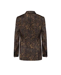 Pcfg Women's Kangaroo Leopard Print Blazer