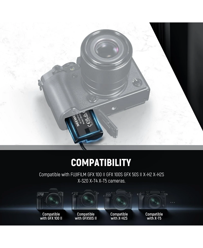 Neewer Np-W235 Camera Battery and Charging Accessory