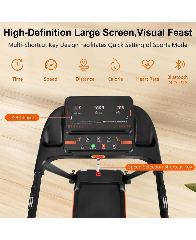 Zeny Foldable Compact Treadmill: Your Ultimate Home and Outdoor Fitness Companion