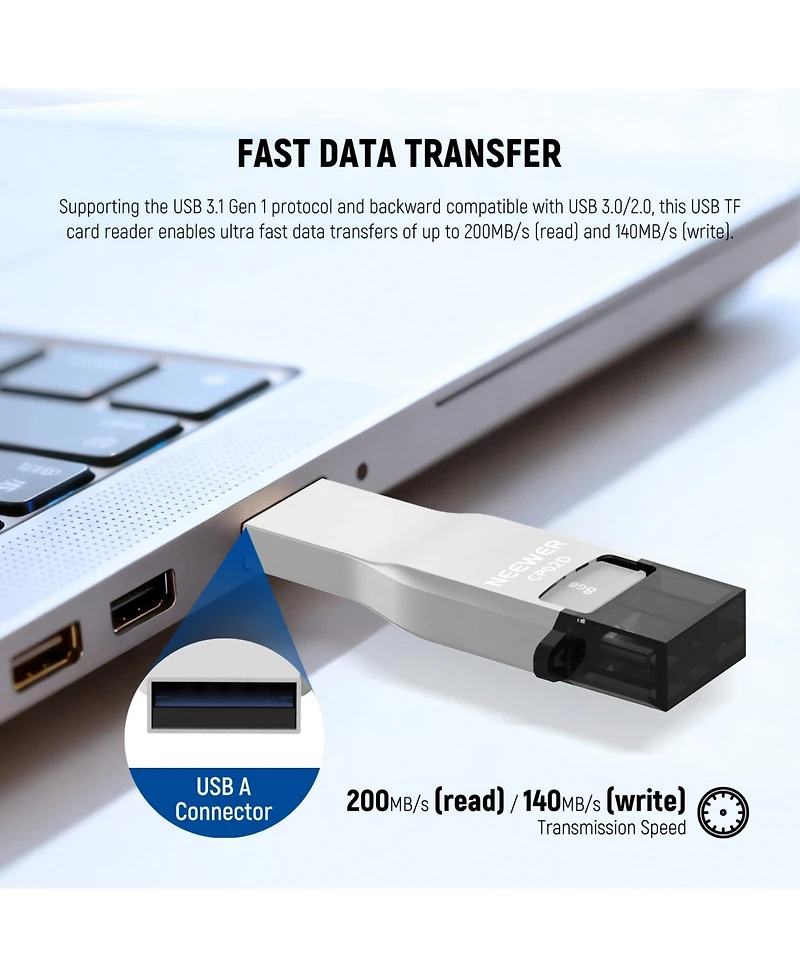 Neewer CP02D Camera and Photo Accessory with Usb C for select iPhone and Android mobile devices