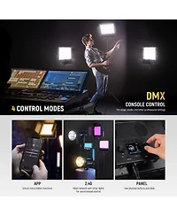Neewer PL60B Led Video Light with 26600Lux, 2500K-8500K