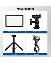 Neewer Nl-116AI Led Video Light with 3200K5600K, CRI95, Type C