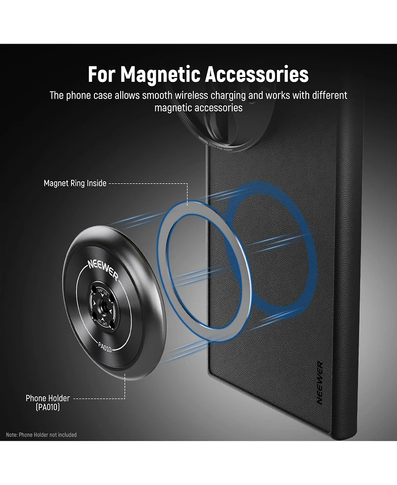 Neewer S24 Camera Lens Accessory for MagSafe Charging Samsung Galaxy S24 Ultra