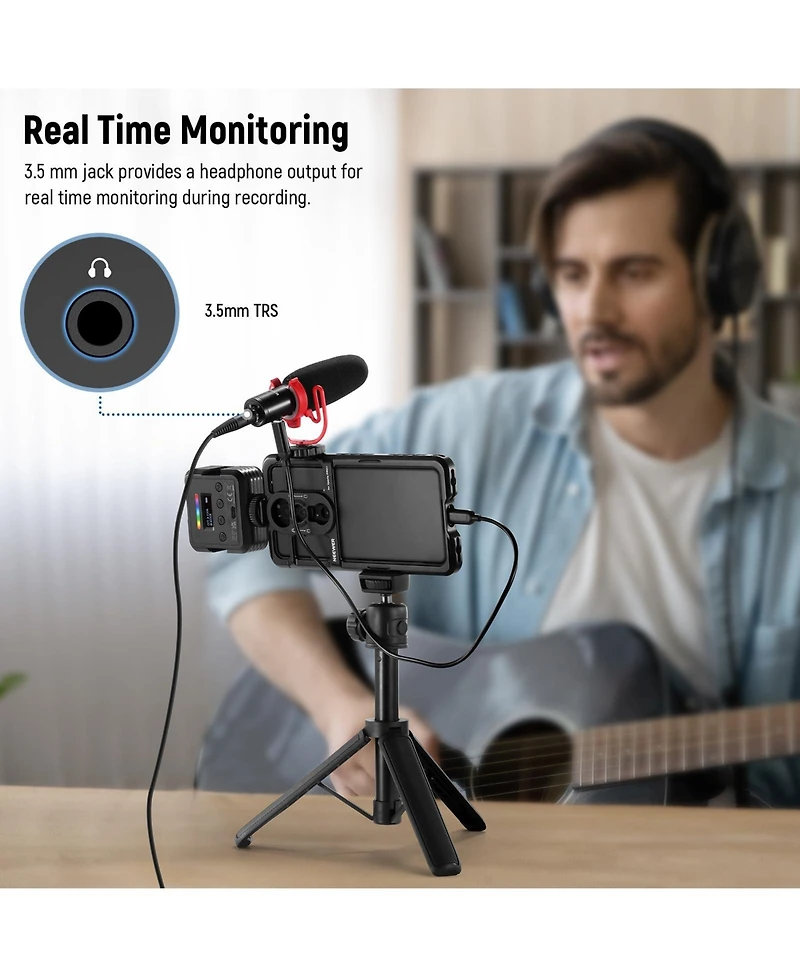 Neewer KM17 Camera Mounting Accessory with Usb C for select iPhone and Android mobile devices