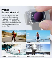 Neewer ND64-512 Camera Lens Accessory with ND64-512 for Dji Osmo Pocket 3