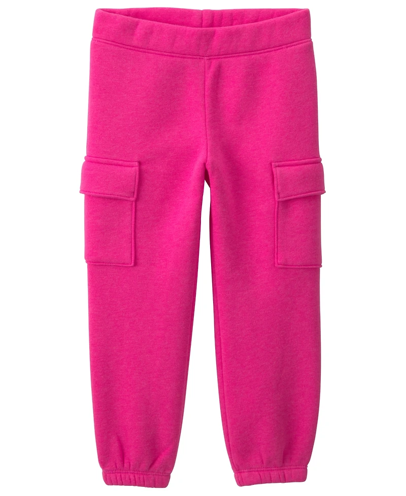 Carter's Baby Girls' Heart Fleece Hoodie and Pants, 2-Piece Set