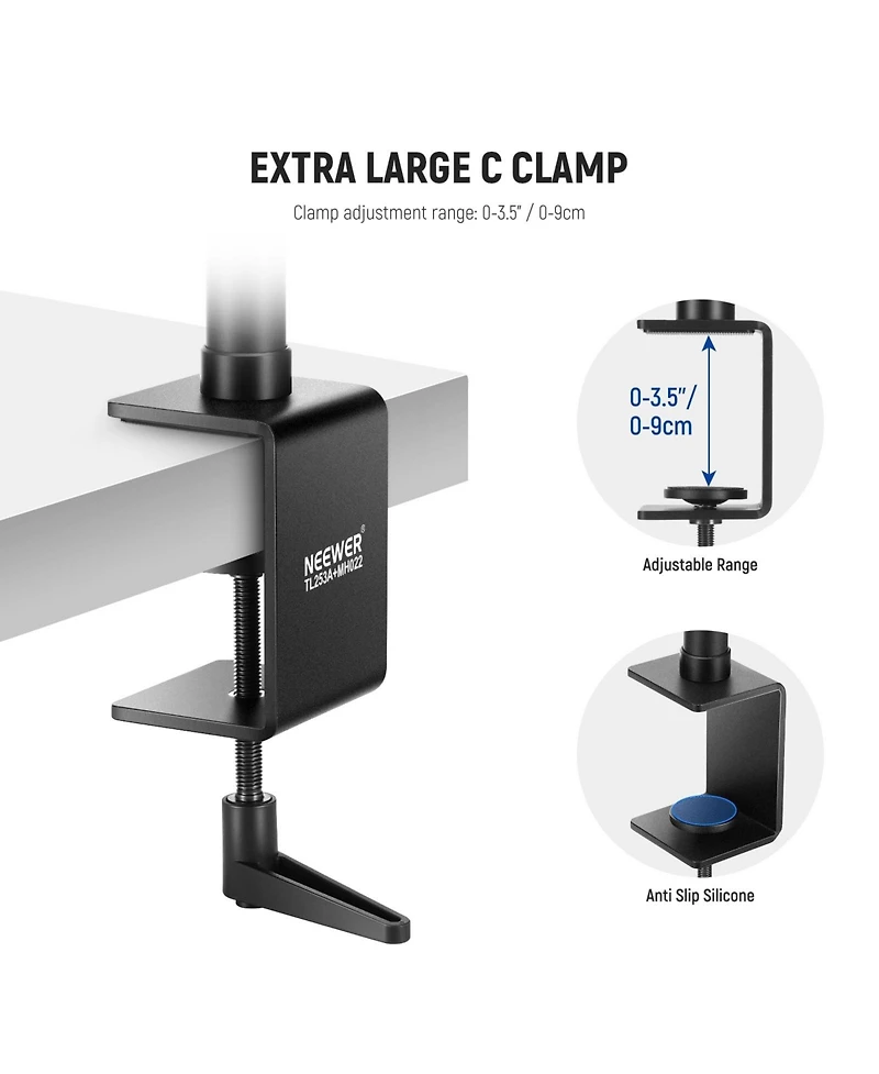 Neewer TL253A Microphone with 2lb, 8.8lb