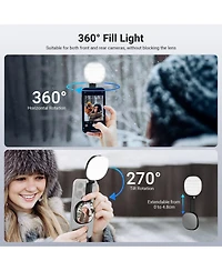 Neewer NL72B Ring Light with 2W, CRI95, Bi Color for select iPhone models