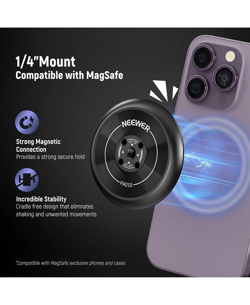 Neewer PA010 Ring Light for select iPhone models