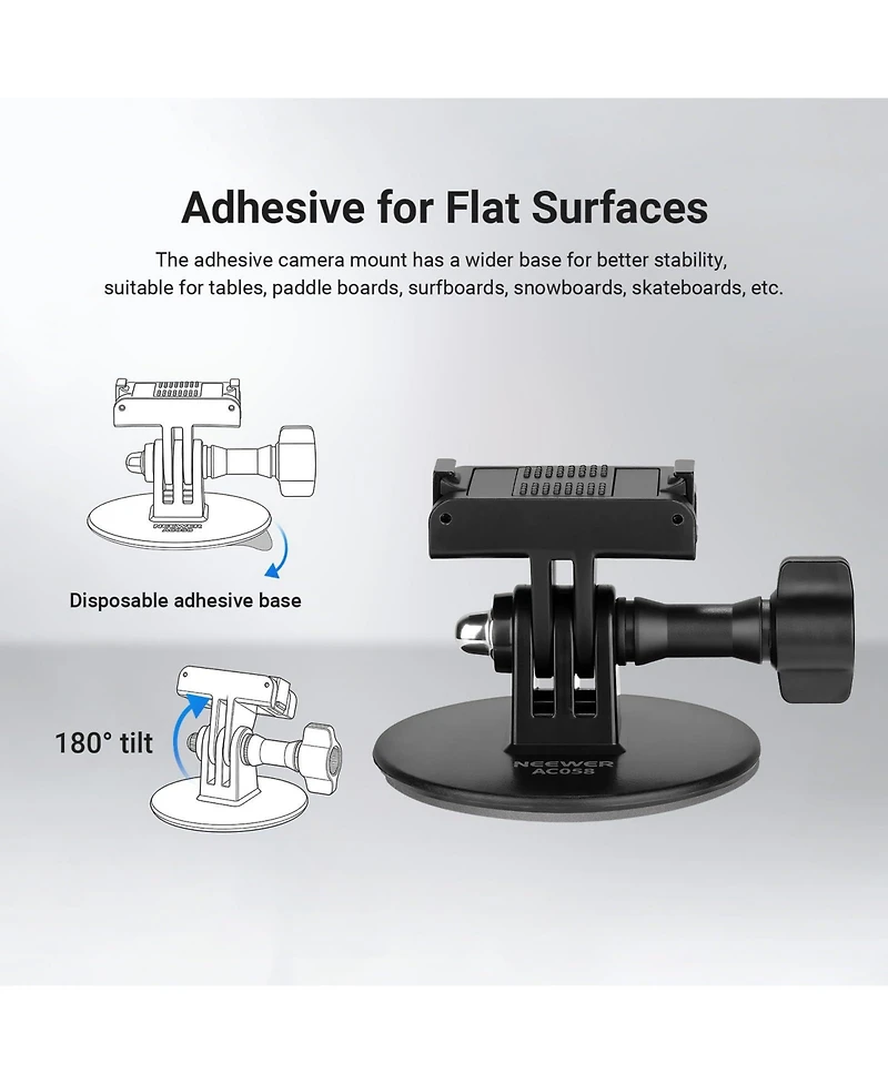 Neewer AC058 Camera Mounting Accessory for Dji Osmo Nano/Osmo 360/Action 6 5 Pro 4