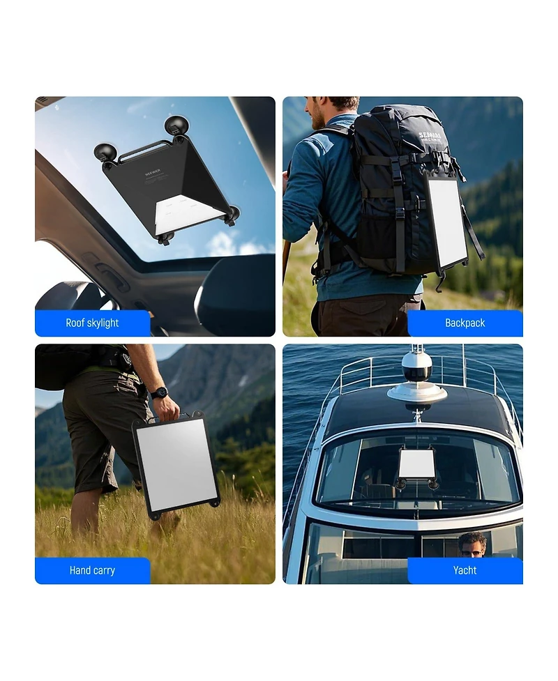 Neewer ST91 Camera Mounting Accessory with 2 in for Starlink Mini