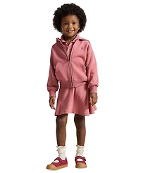 Polo Ralph Lauren Girls' 2T-6X Long-Sleeve Full-Zip Hoodie