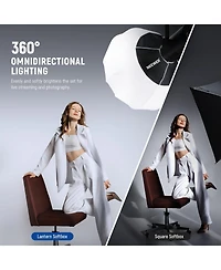 Neewer NS20L Softbox with 50cm, Rgb