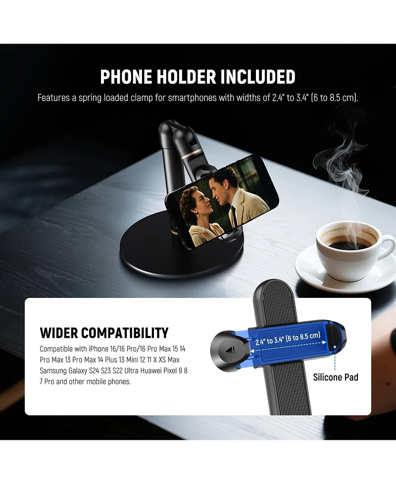 Neewer ST006 Camera Mounting Accessory for select iPhone and Android mobile devices