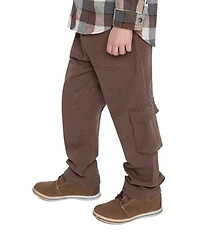Deux par Baby Boys 12M-24M Twill Pants with Cargo Pockets