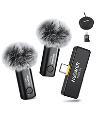 Neewer KM23 Microphone with Usb C, 1x, 2X for select iPhone models