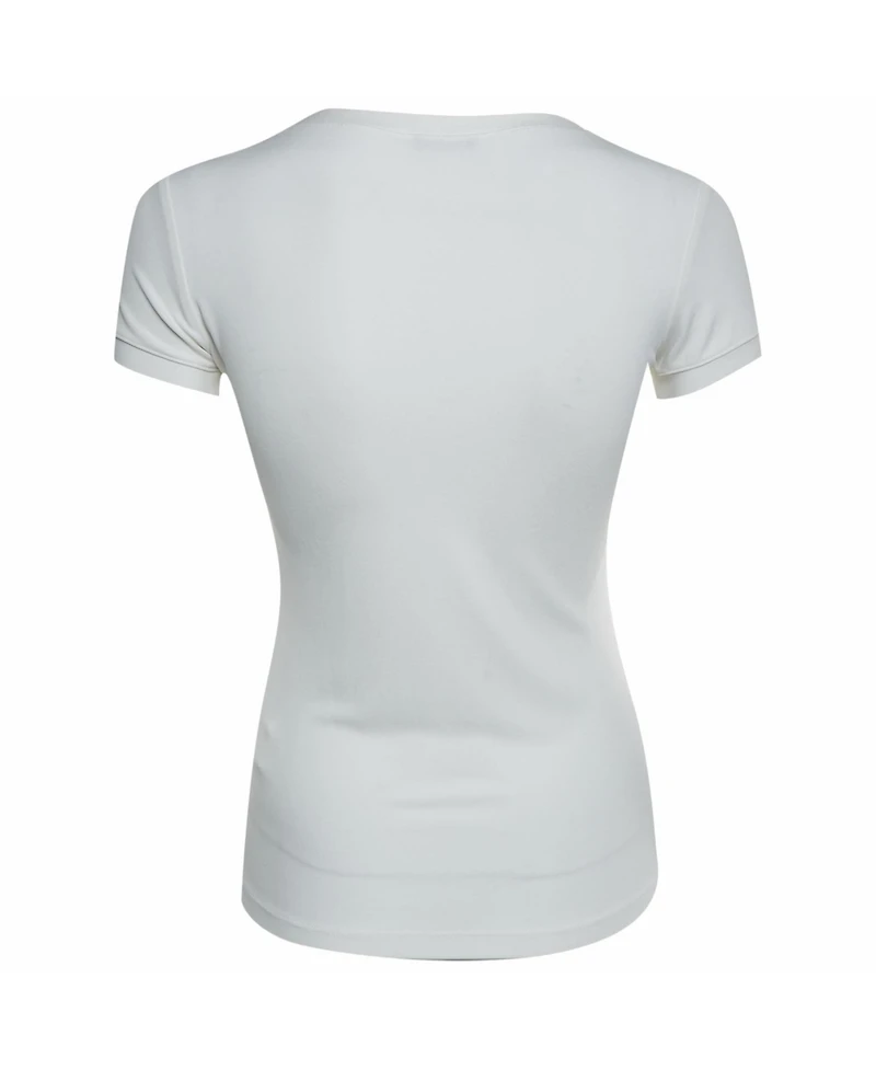 Pre-Owned Versace Women's Medusa Studded Jersey T-Shirt