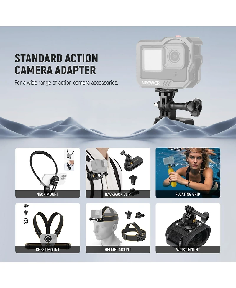 Neewer Gp-81 Camera Tripod for select Dji Osmo Action models