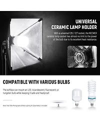 Neewer E26 Softbox with 700W, 5700K