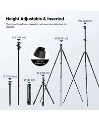 Neewer TP63 Camera Tripod with 90 Inch, 10 kg, 22 lbs