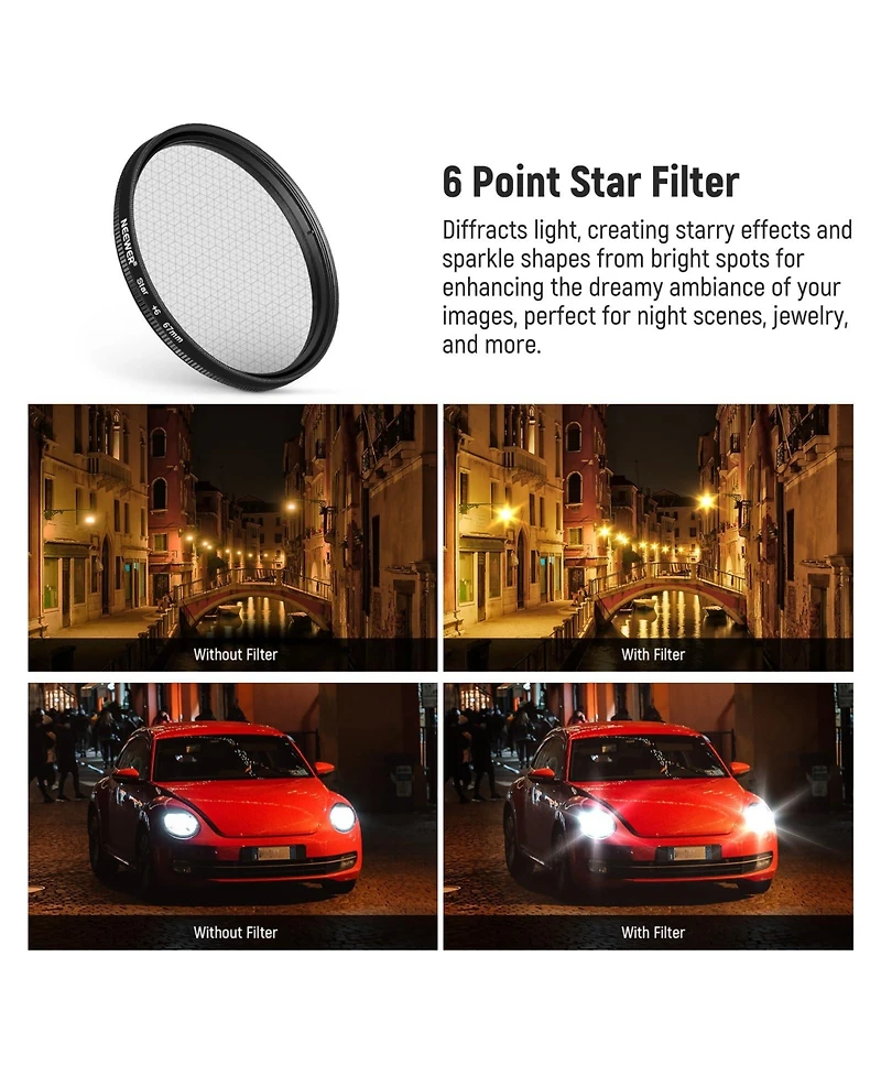 Neewer ND32 Camera Lens Accessory with Cpl, ND32 for select iPhone and Android mobile devices