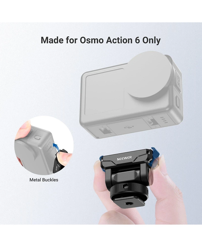 Neewer AC072 Camera Mounting Accessory for select Dji Osmo Action models