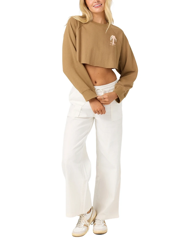 O'Neill Women's Cropped Crewneck Sweatshirt