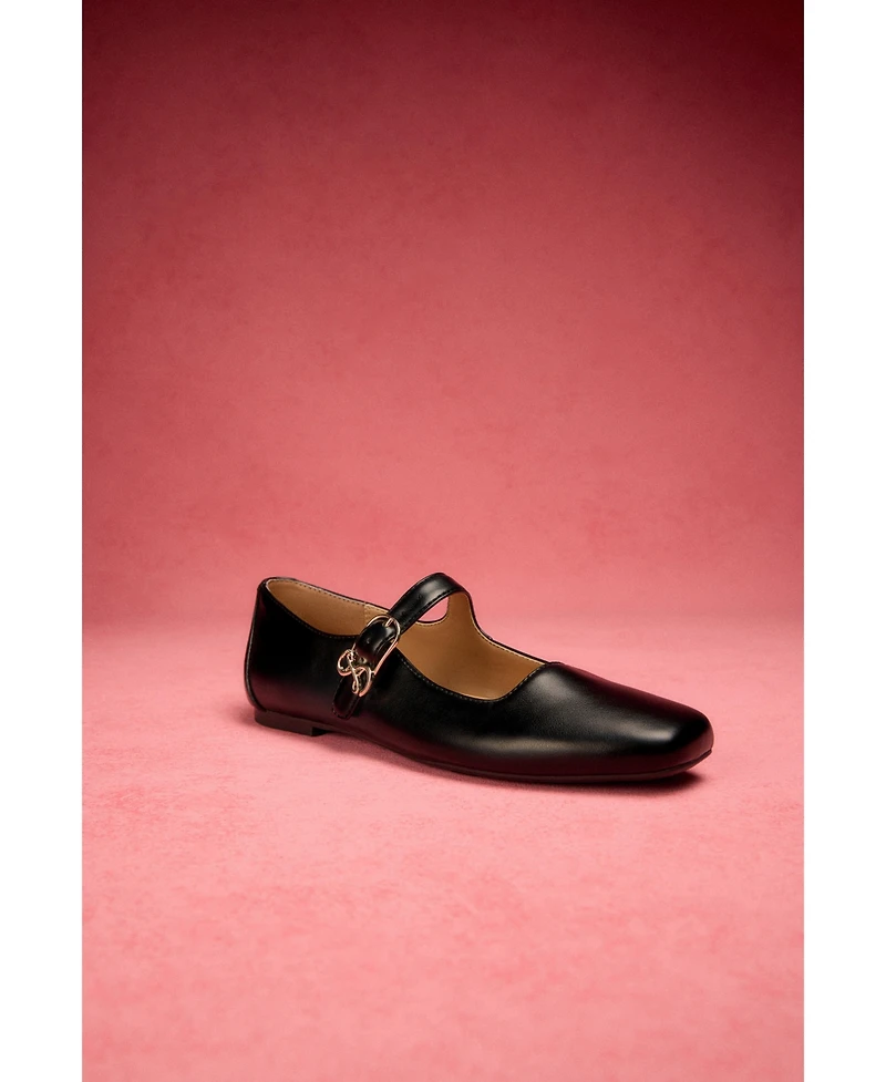 Sam and Libby Women's Fredi Mary Jane Flats