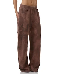 Afrm Women's Ryan Barrel-Leg Sweatpants