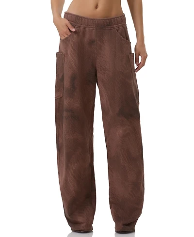 Afrm Women's Ryan Barrel-Leg Sweatpants