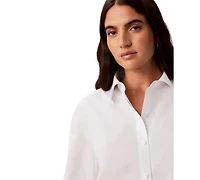 Calvin Klein Women's Collared Neck Shirt