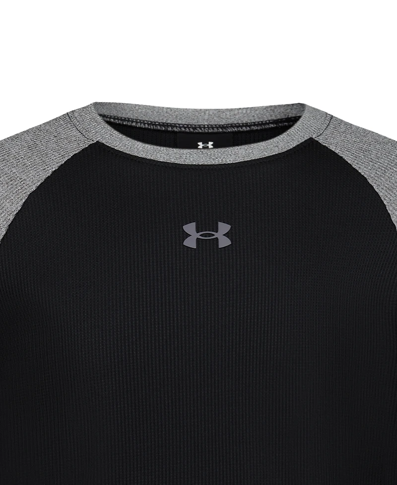 Under Armour Boys' 8-20 Color-Blocked Long-Sleeve T-Shirt