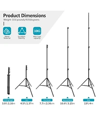 Neewer Photography Light Stand with 13ft, 22lb, 10kg