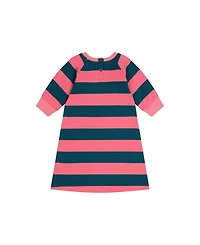 Deux par Deux Big Girls (6-14) Engineer Stripe Dress