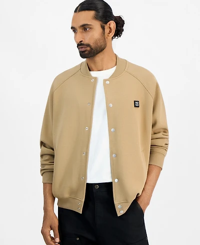 Hugo by Boss Men's Dabin Regular-Fit Ribbed Bomber Jacket