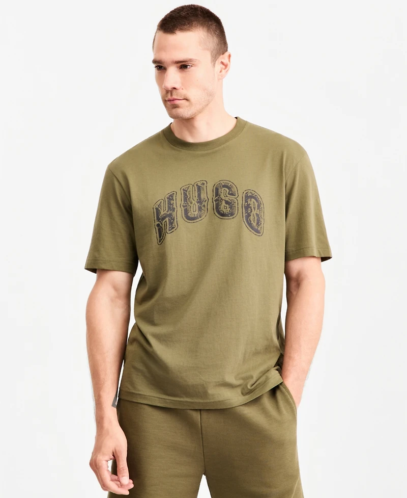 Hugo by Boss Men's Nerpient Graphic Crewneck T-Shirt