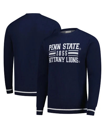 Uscape Apparel Men's and Women's Navy Penn State Nittany Lions Renew Knit Vintage Retro Sweater