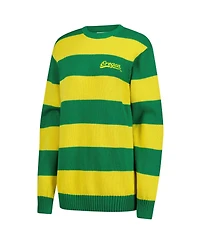 Uscape Apparel Men's and Women's Green Oregon Ducks Renew Knit Stadium Sweater