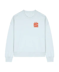 Uscape Apparel Women's White Auburn Tigers Cloud Sweatshirt