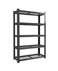 Viyet 72"H 5-Tier Metal Mesh Storage Rack