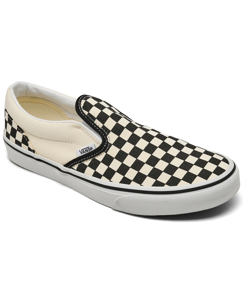 Vans Big Kids Classic Slip-On Lifestyle Sneakers from Finish Line