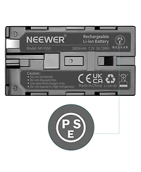 Neewer Np-F550 Led Video Light with 2600mAh for select Sony Np-f-series devices